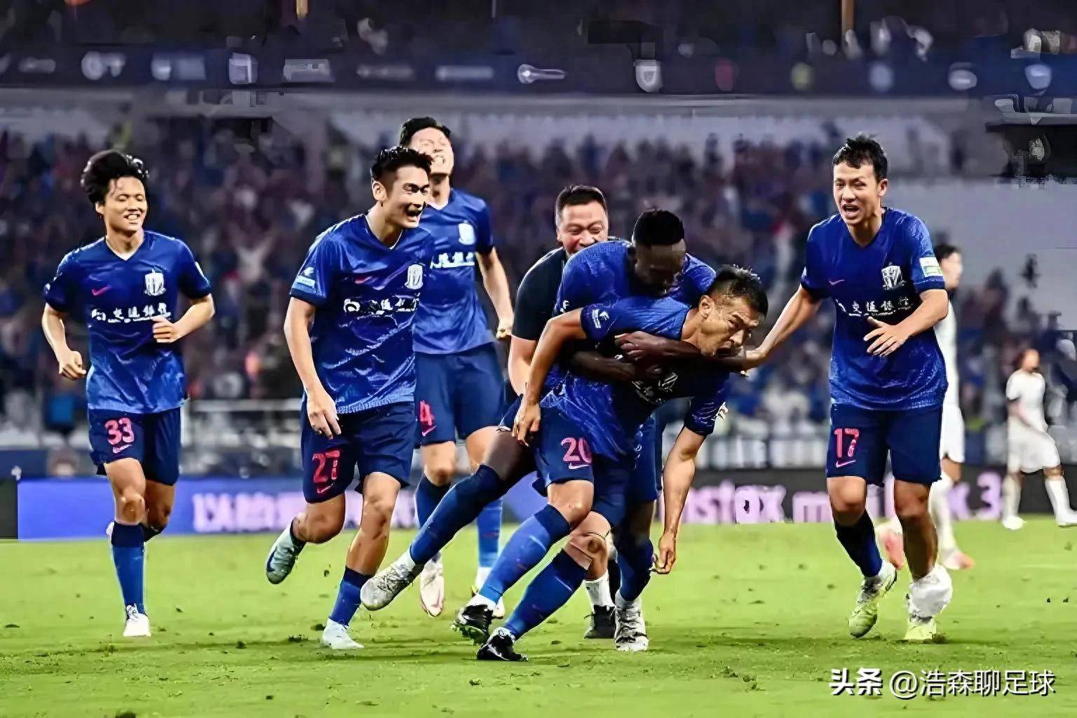 关于上海申花继续豪取连胜，球队状态火热、刷新纪录的信息