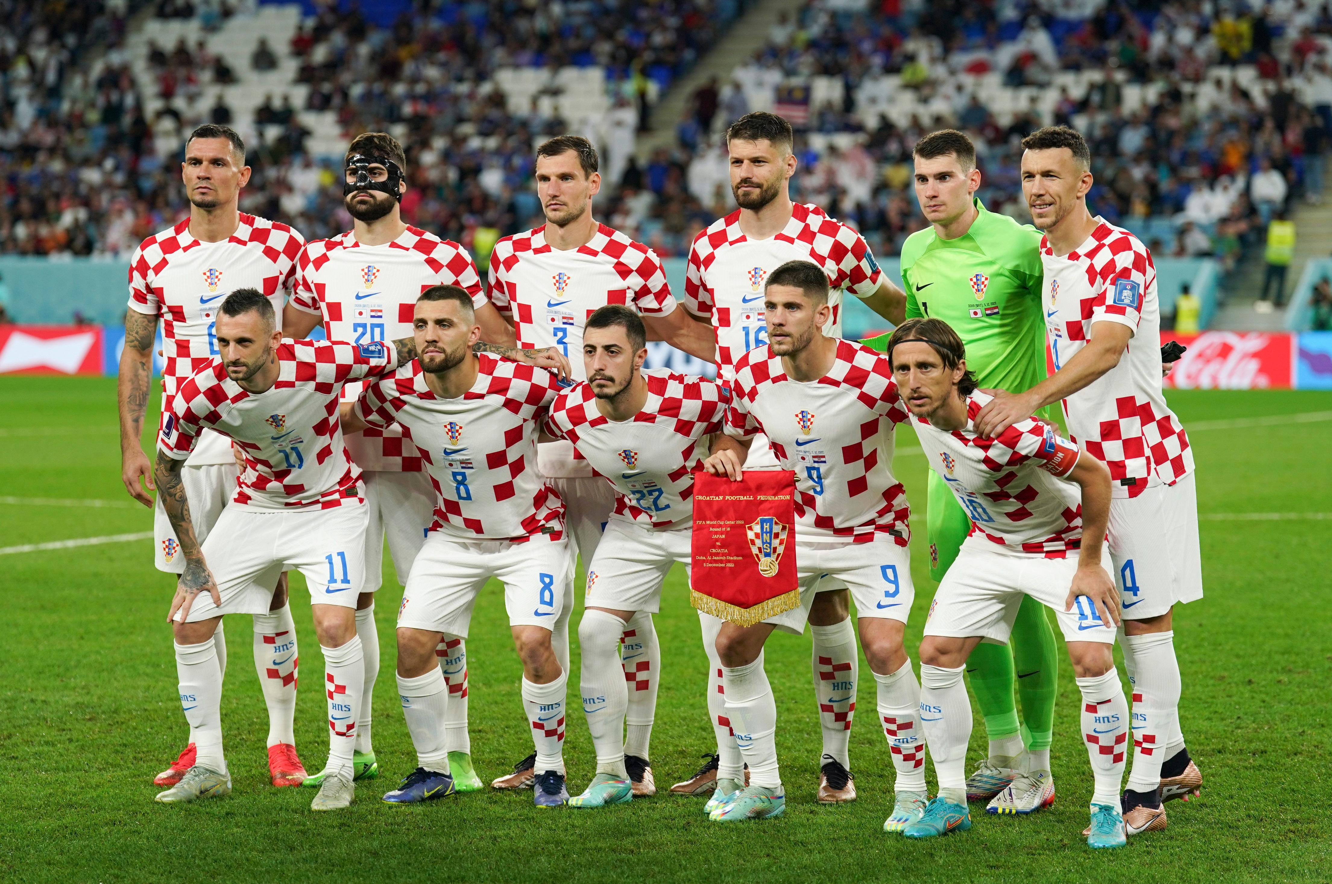 克罗地亚球队在比赛中赢得胜利